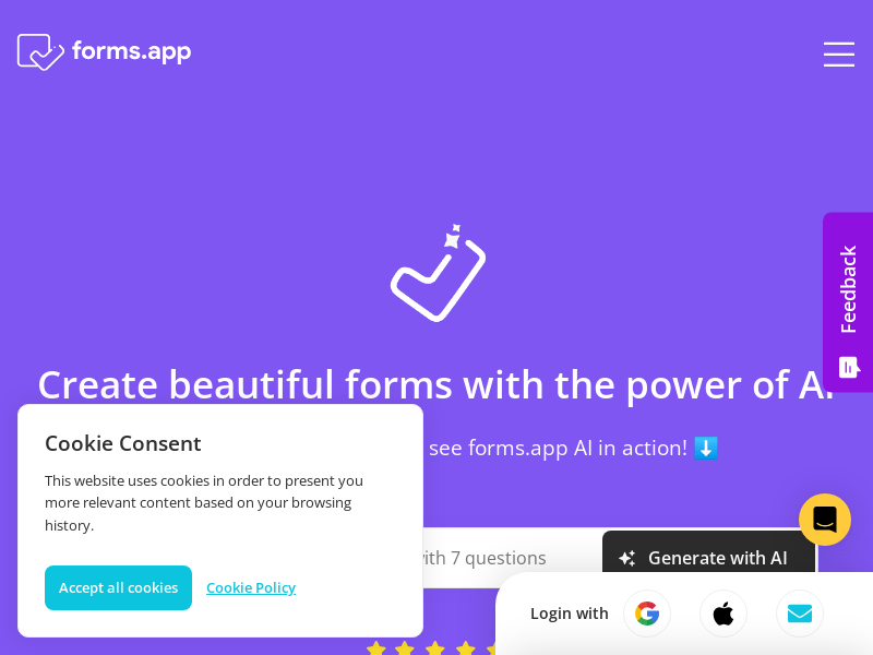 Forms.app AI
