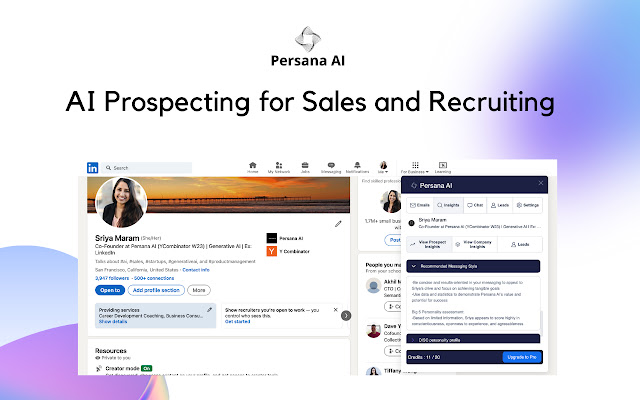 Persana AI   ChatGPT For LinkedIn & Gmail
