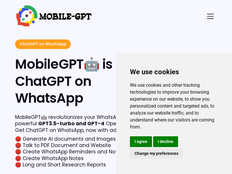 Mobilegpt