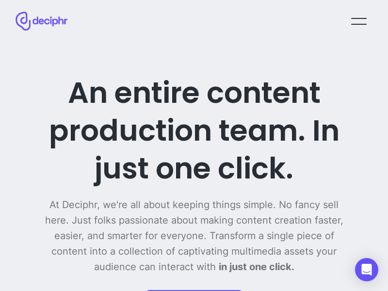 Deciphr