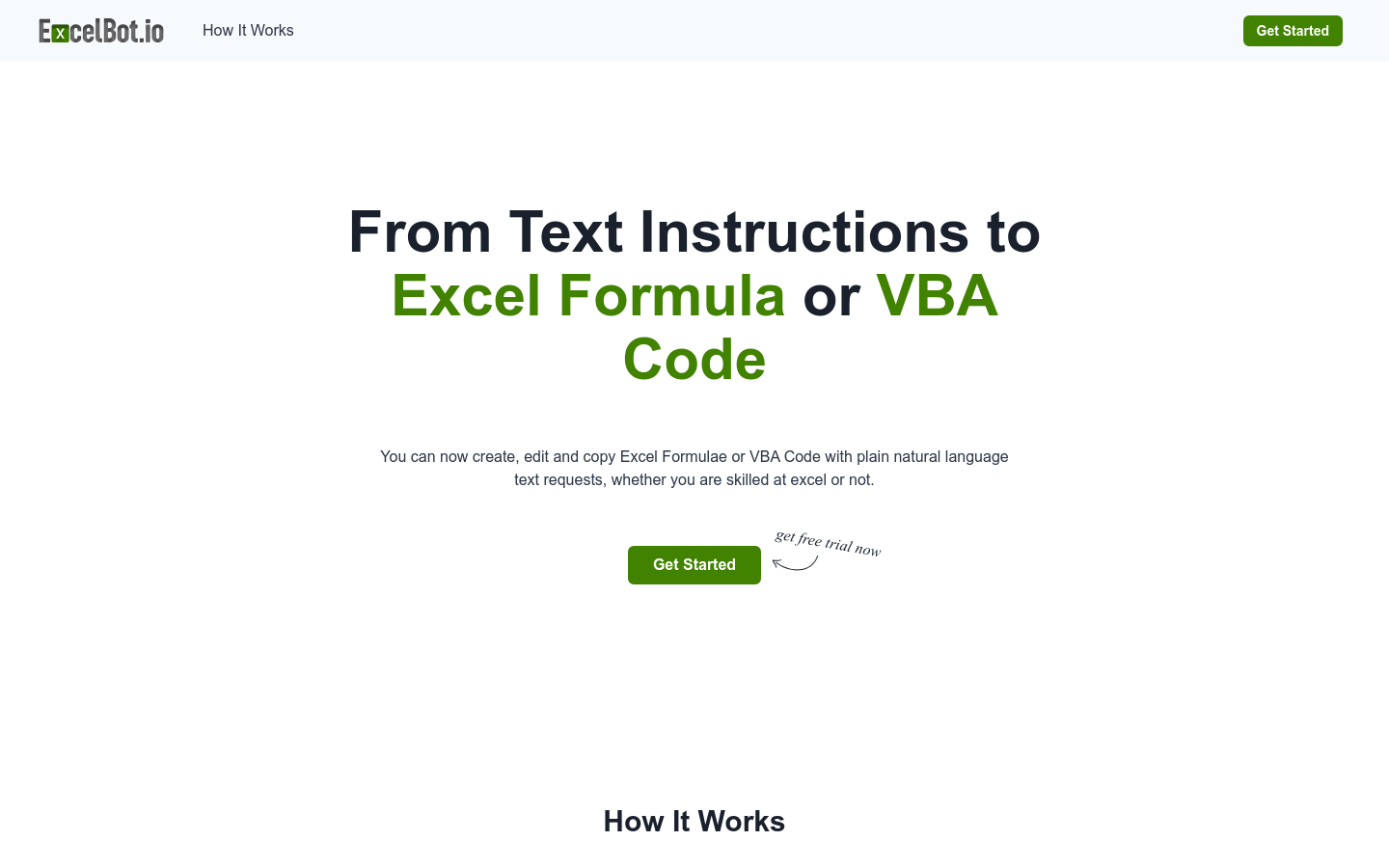 Excelbot