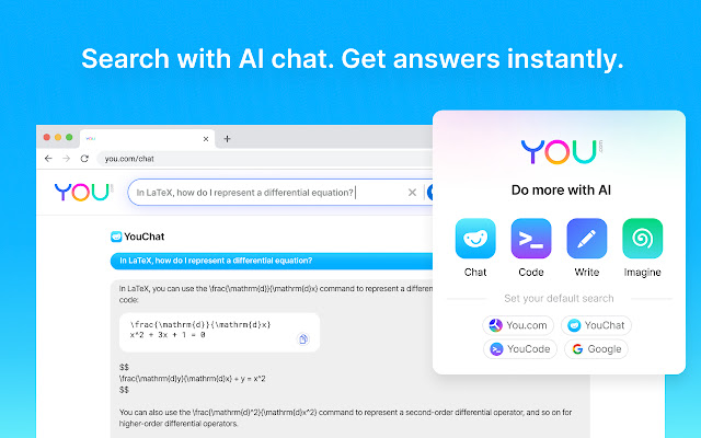 You.com | Search, Chat, And Create With AI