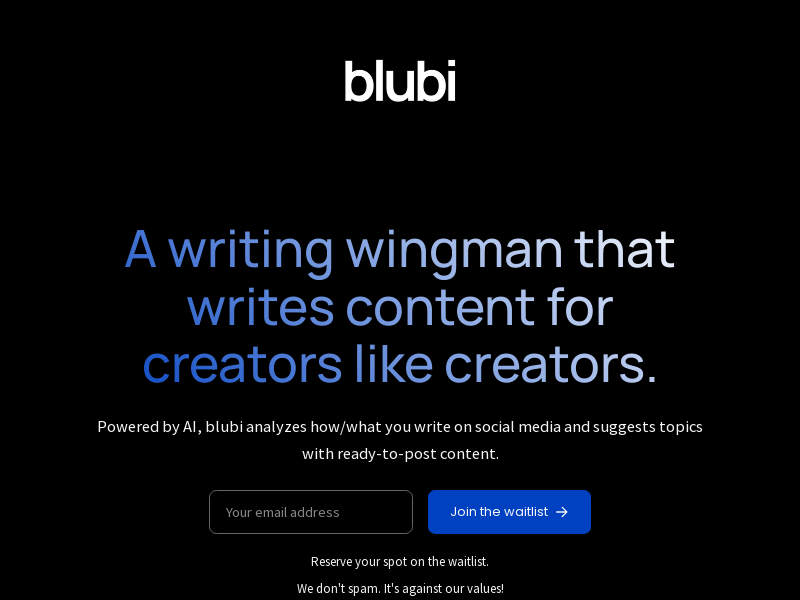 Blubi.ai