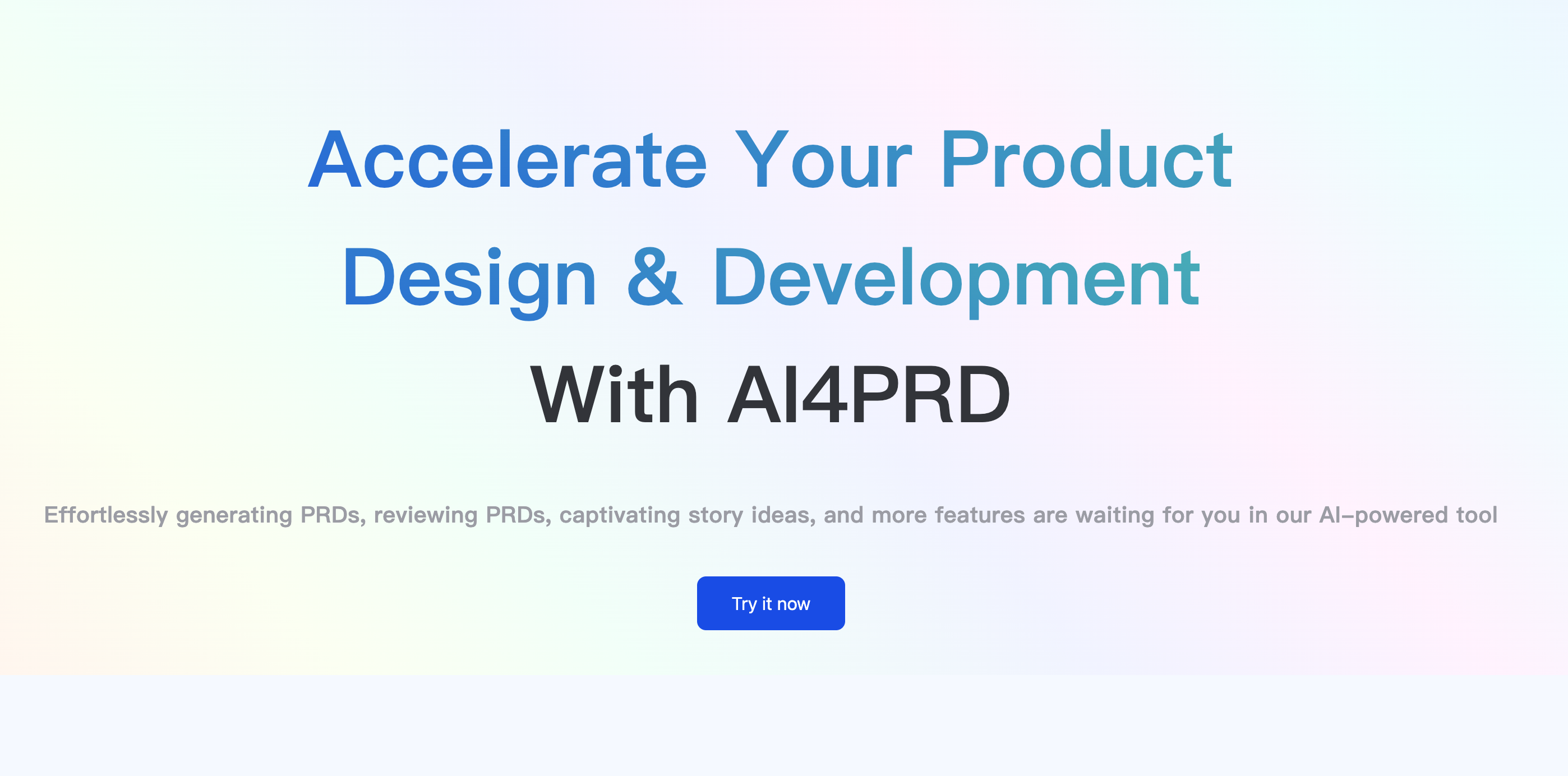 AI4PRD