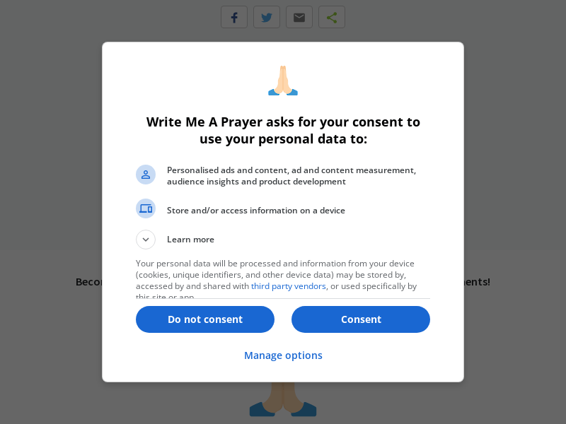 Write Me A Prayer   AI Prayer Generator