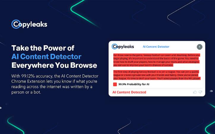 AI Content Detector   Copyleaks