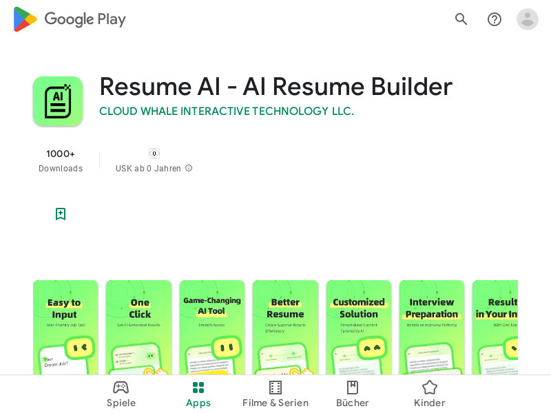 Resumeai For Android