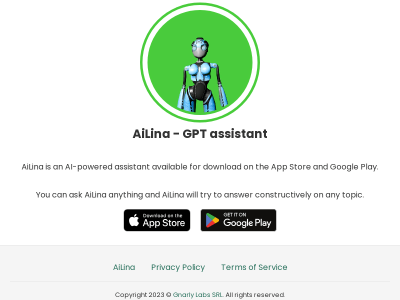 Ailina   GPT Assistant