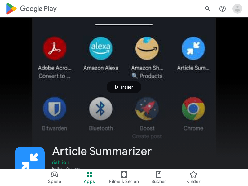 Article Summary