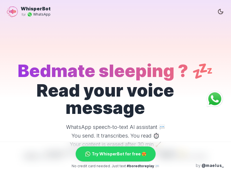 Whisperbot