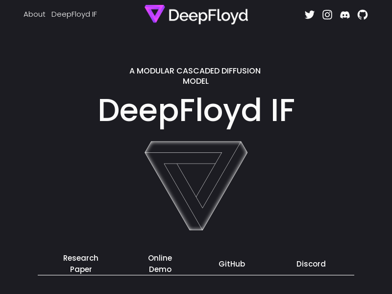 Deepfloyd IF