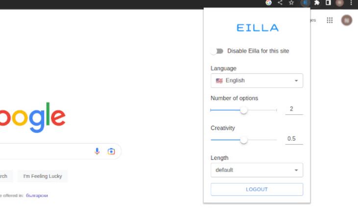 Eilla   AI Assistant
