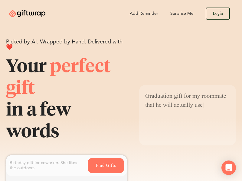 Giftwrap.ai ChatGPT Plugin