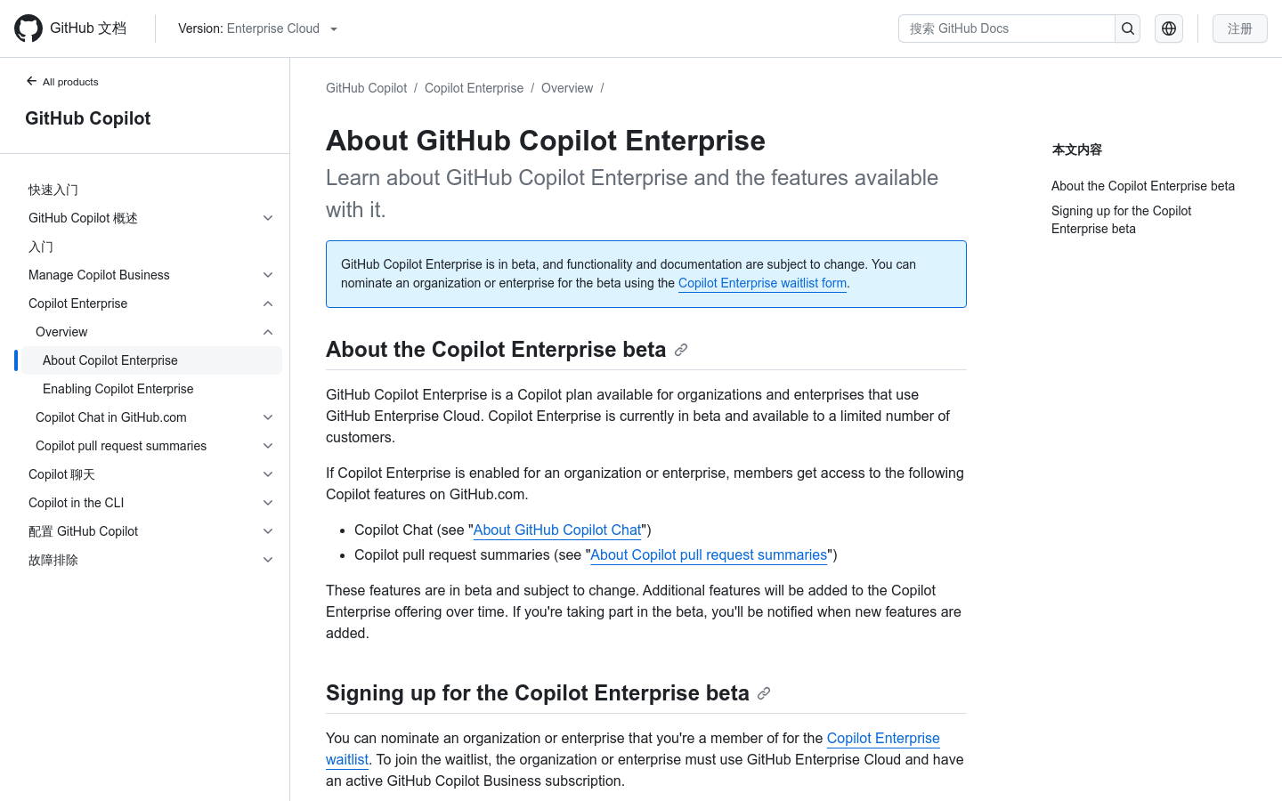 Github Copilot Enterprise
