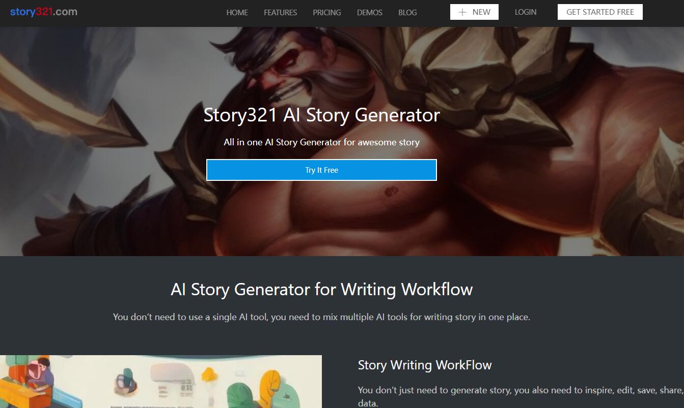 Story321 AI Story Generator