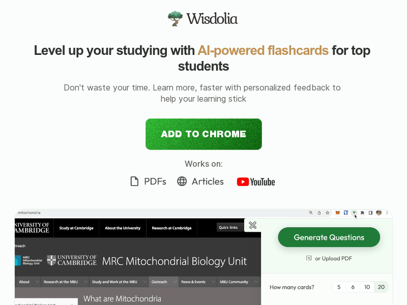 Wisdolia