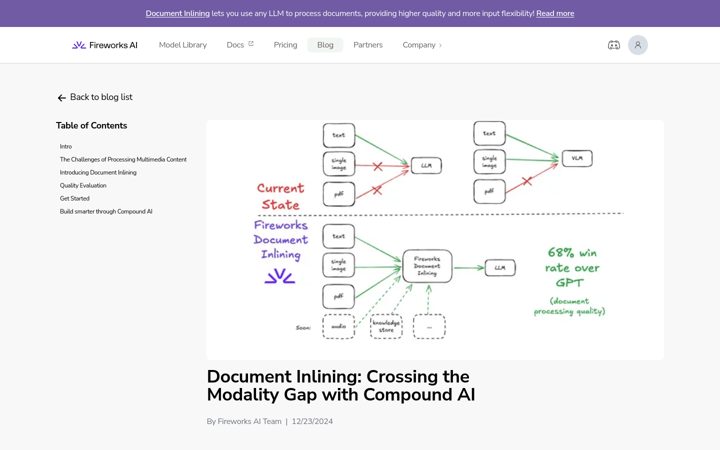 Document Inlining