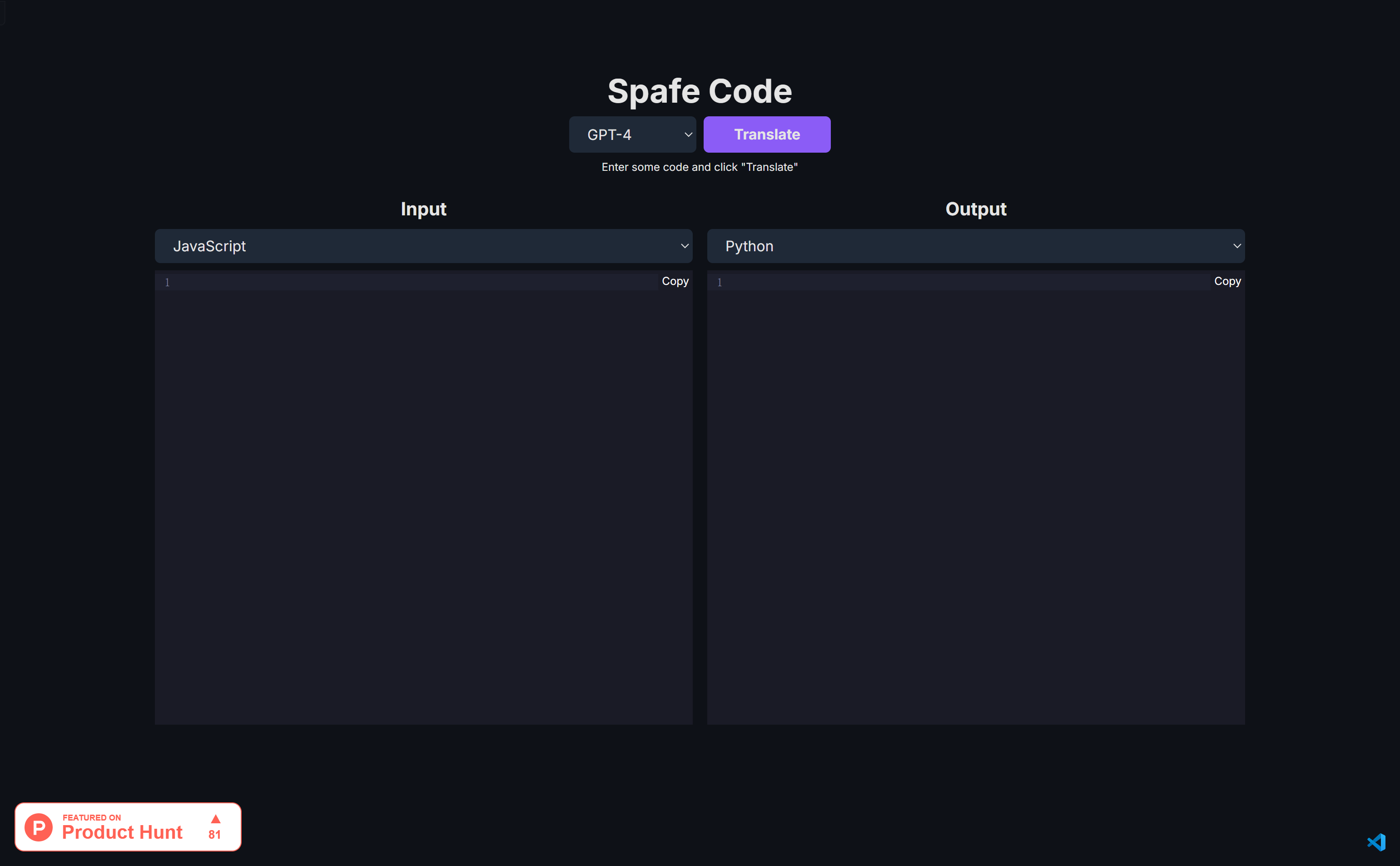 Spafe Code