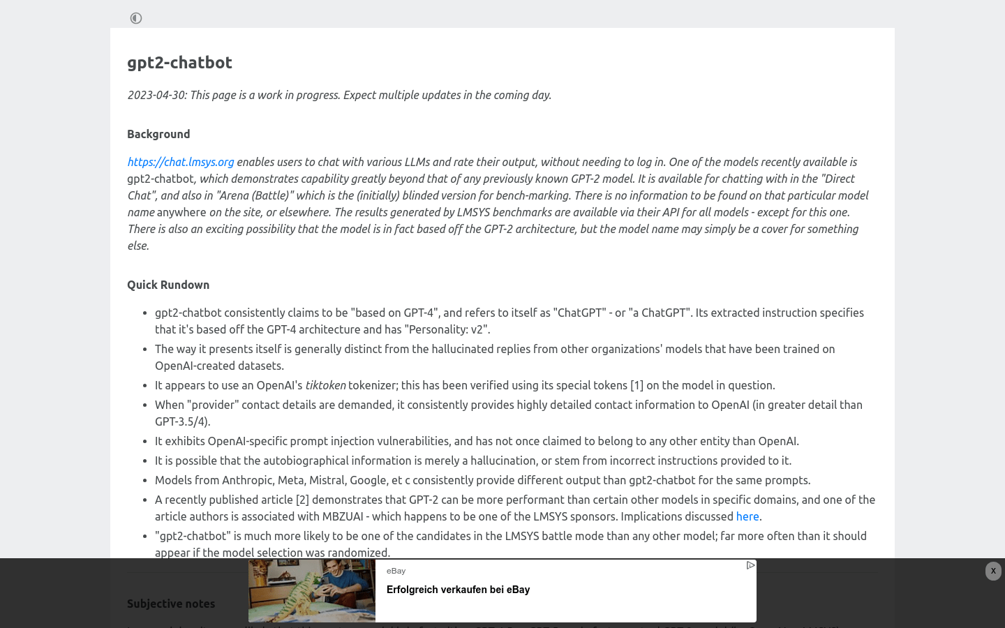 Gpt2 Chatbot