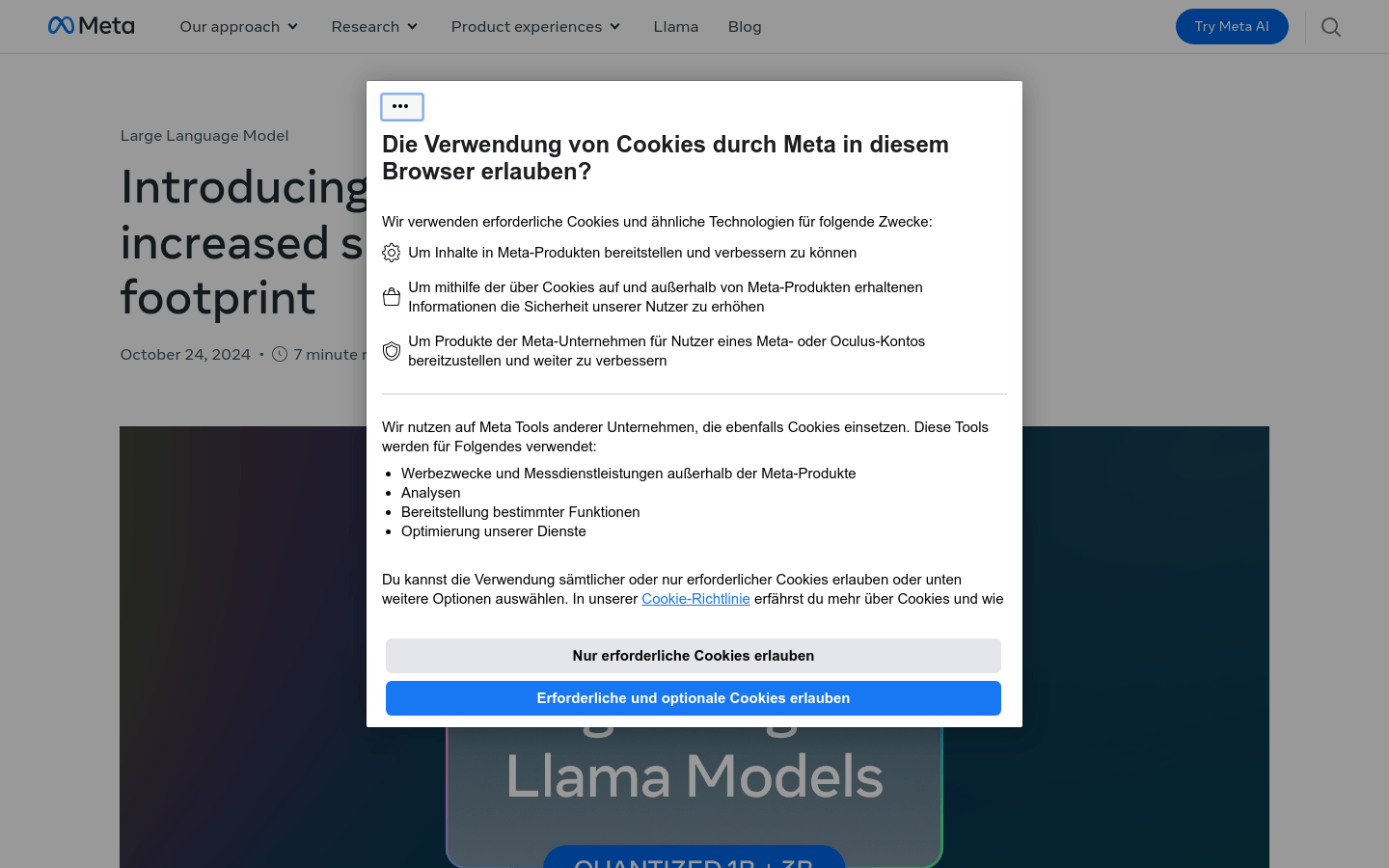 Quantized Llama