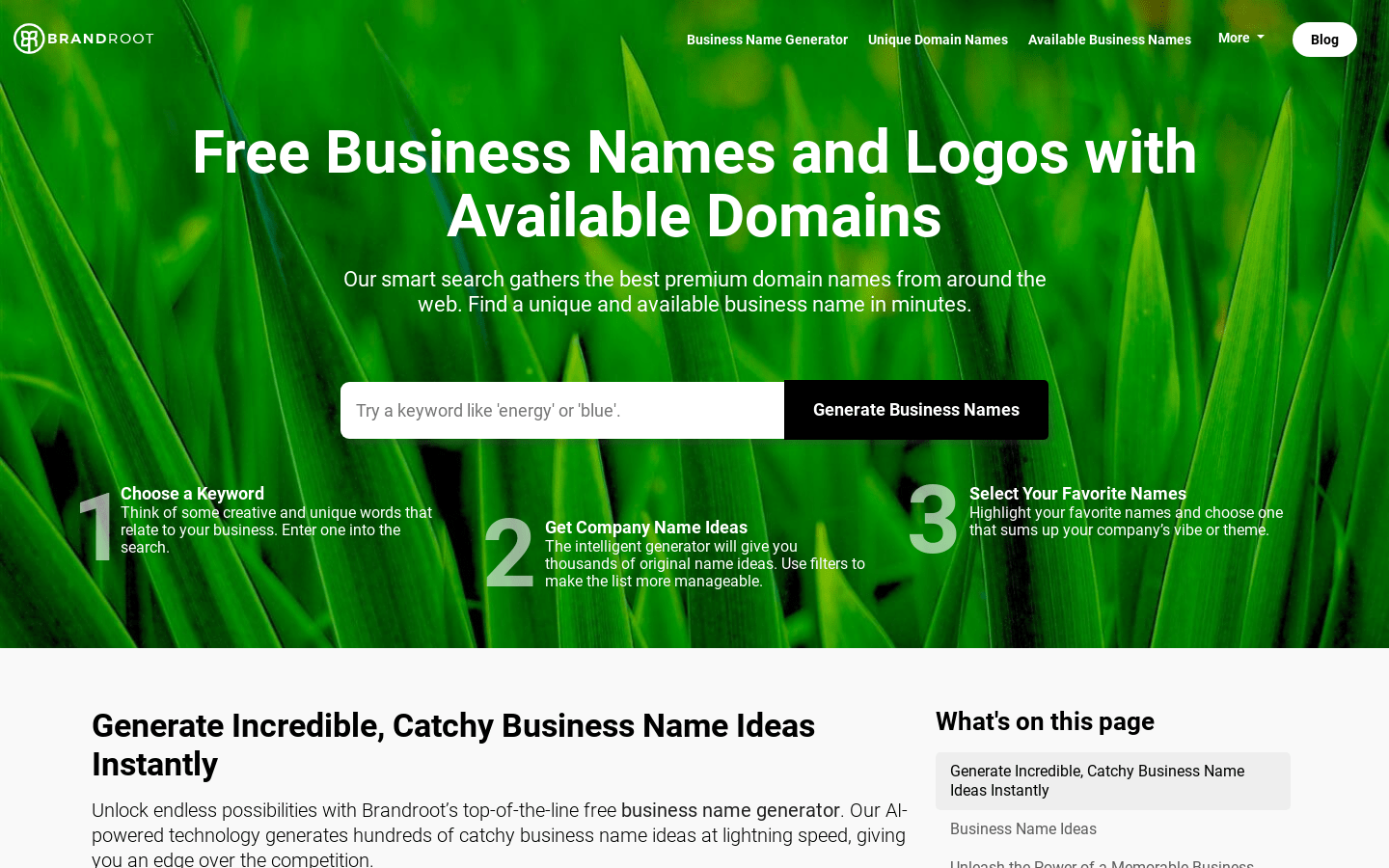 Business Names And Logos