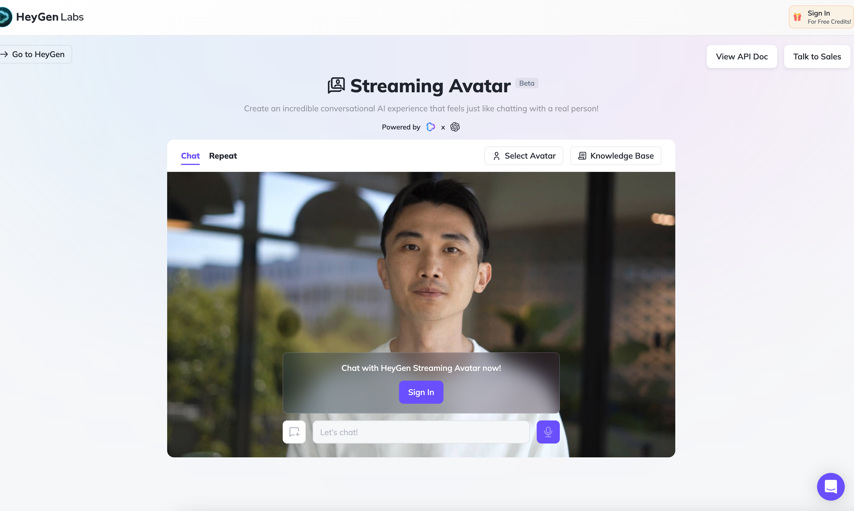 Heygen Streaming Avatar