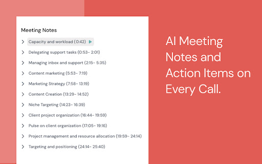 Scribbl: AI Meeting Notes For Google Meet