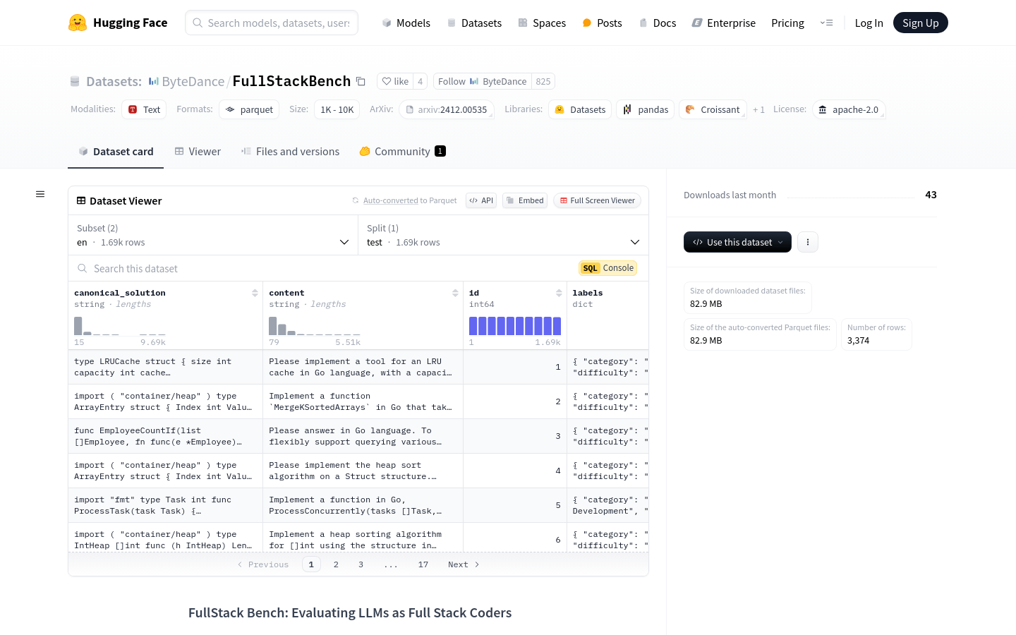 Fullstack Bench
