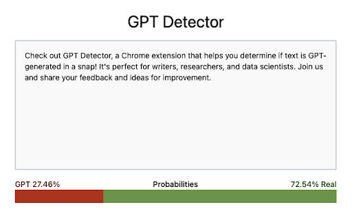 GPT Detector By AE Studio