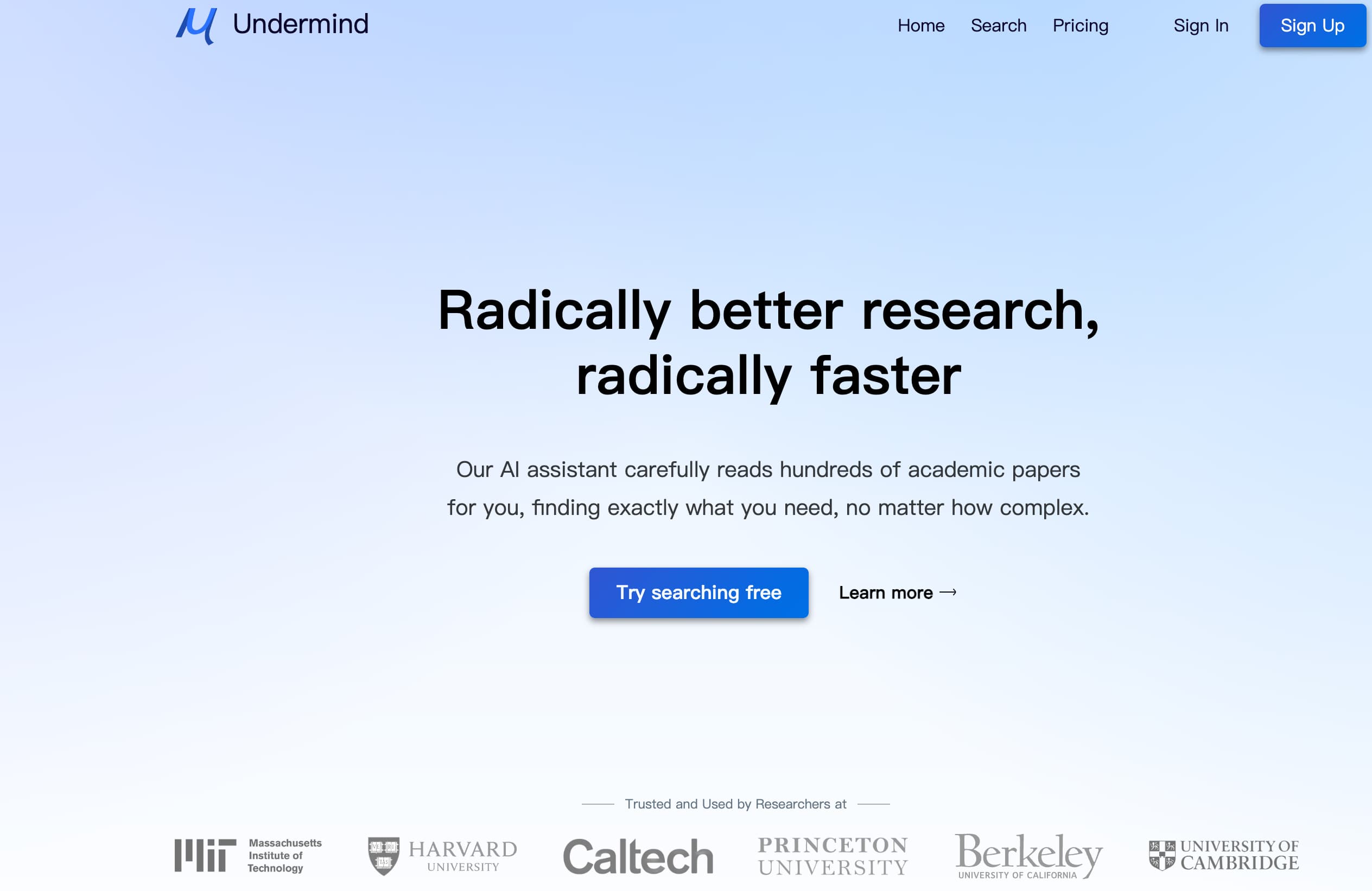 Undermind.ai
