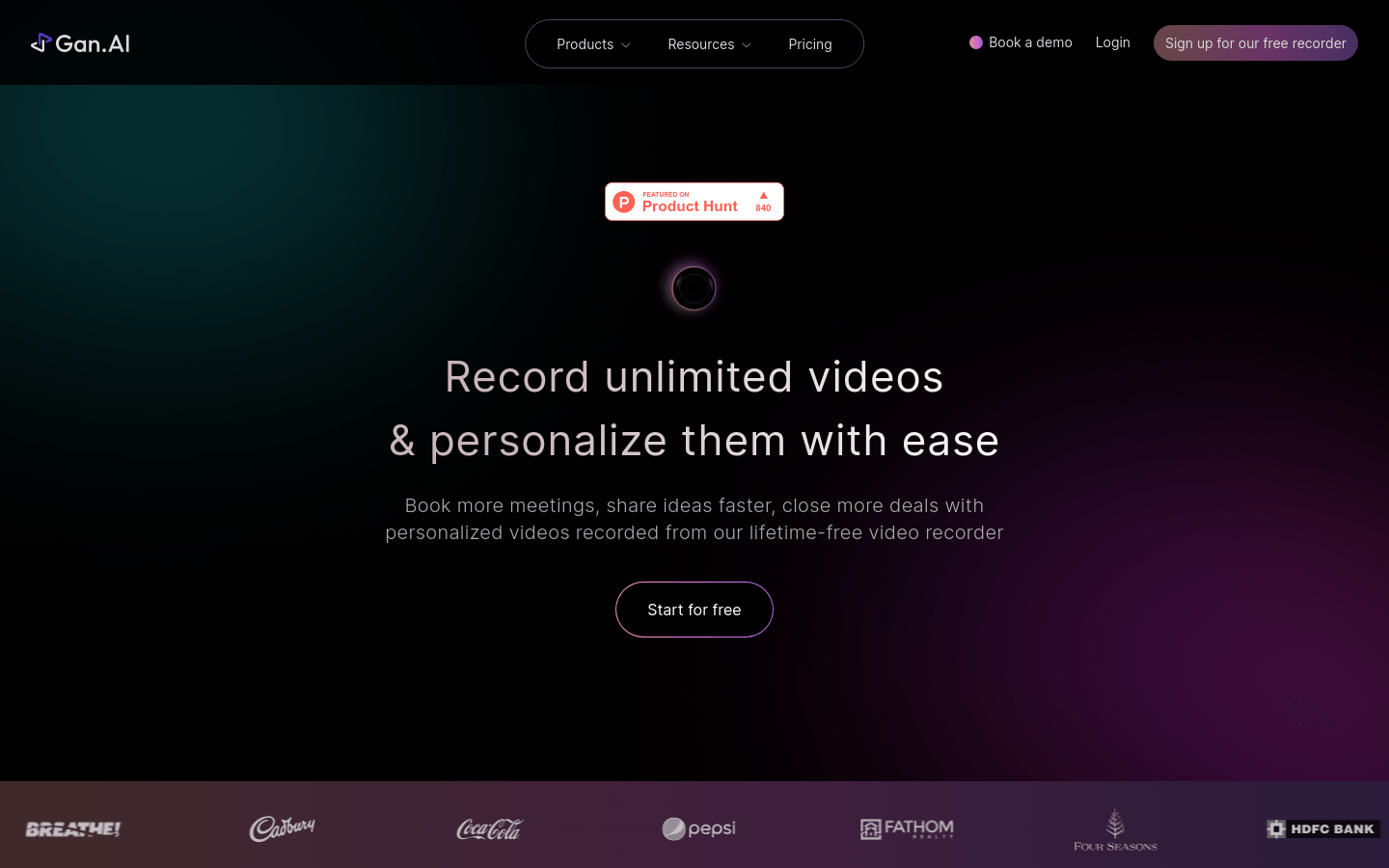 Gan.ai Video Recorder