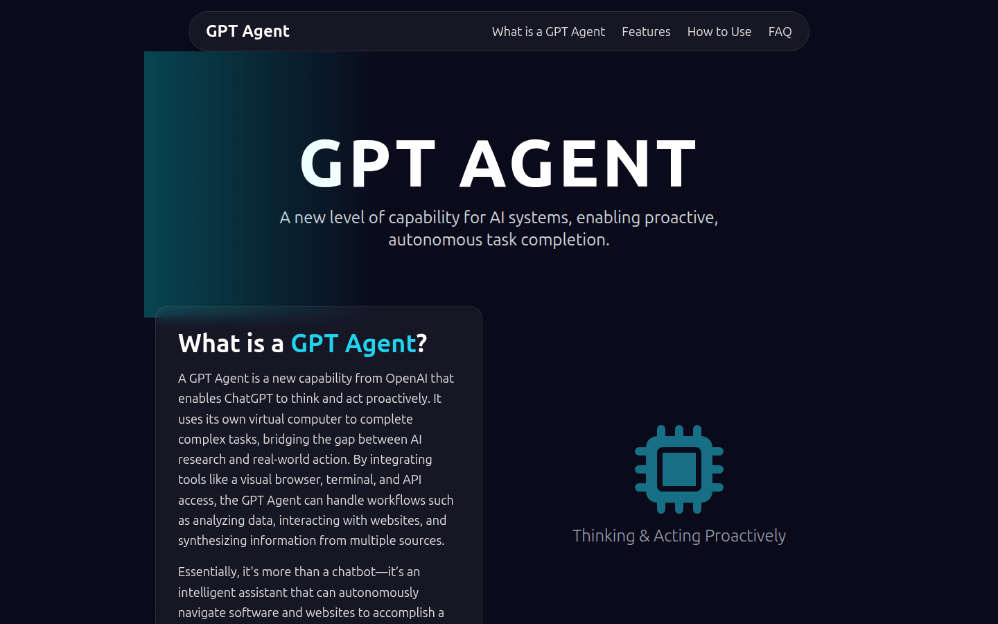 GPT Agent