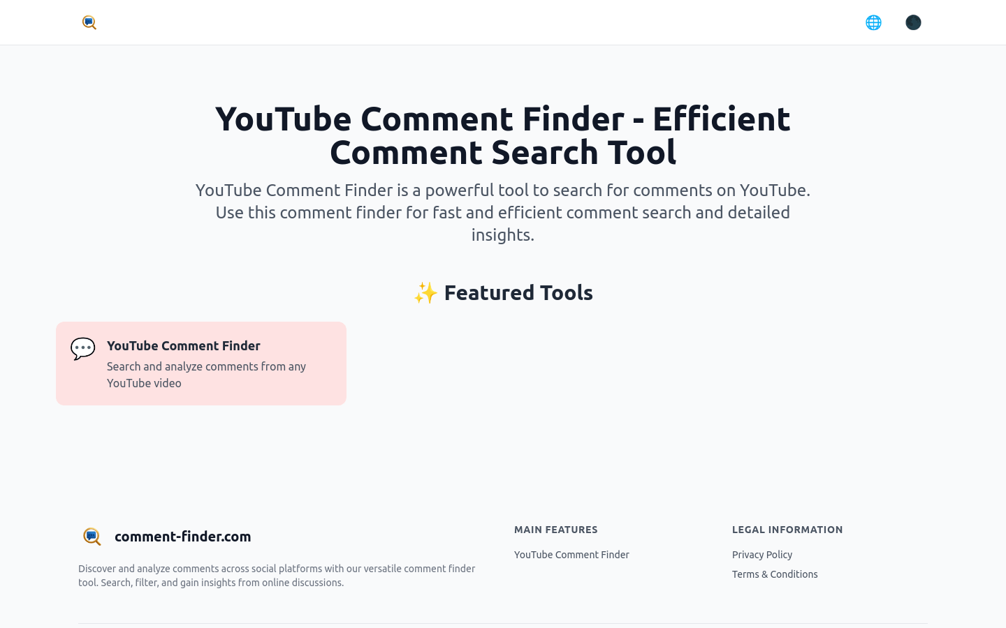 Comment Finder