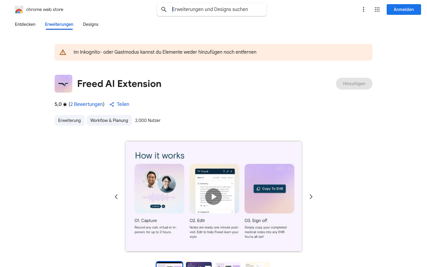 Freed AI Extension