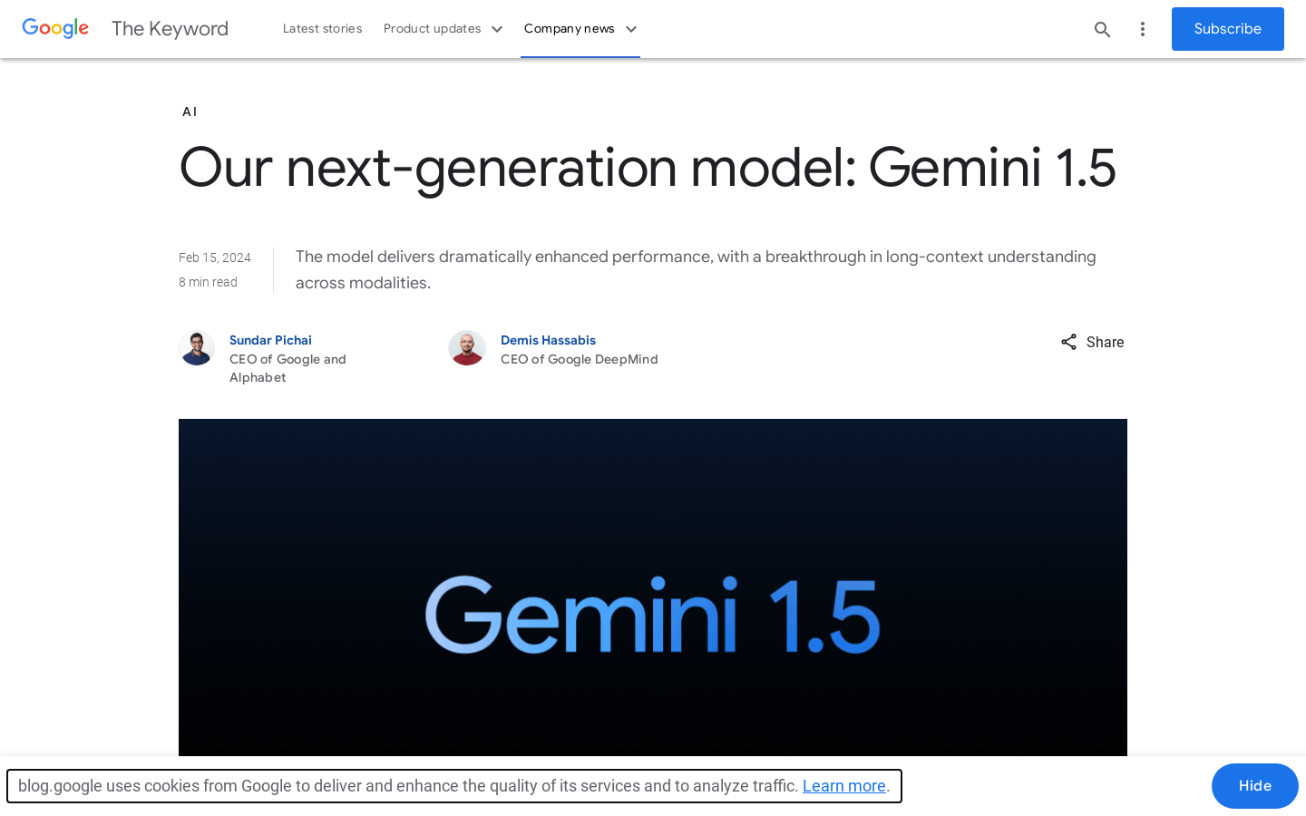 Gemini 1.5
