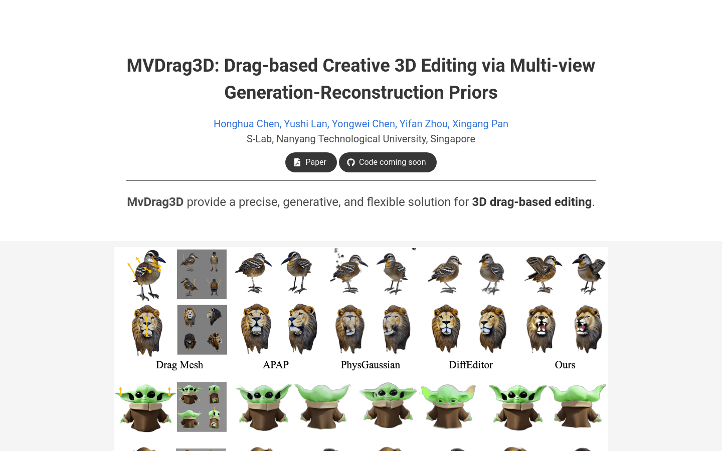 Mvdrag3d
