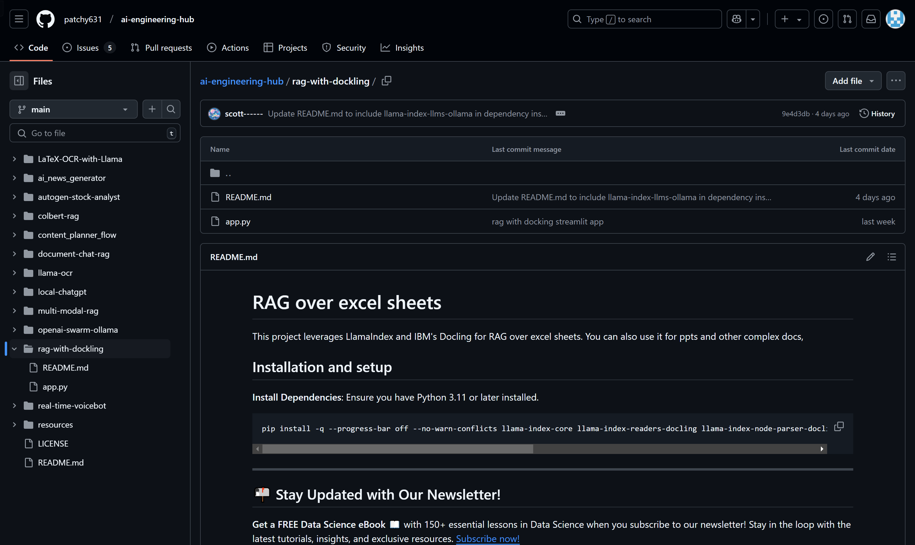 RAG Over Excel Sheets