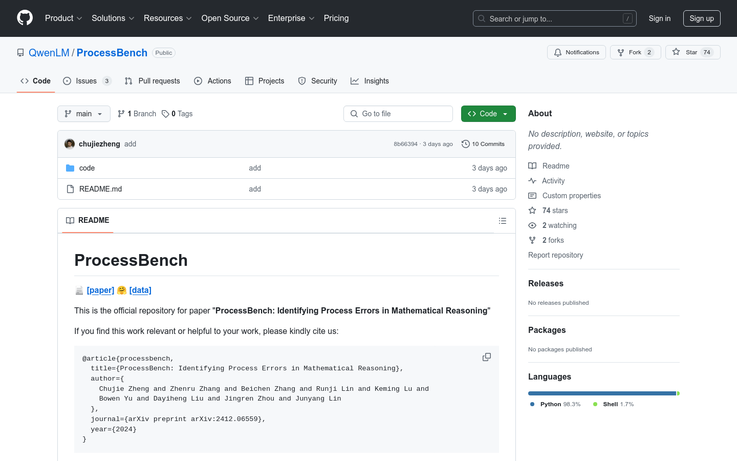 Processbench