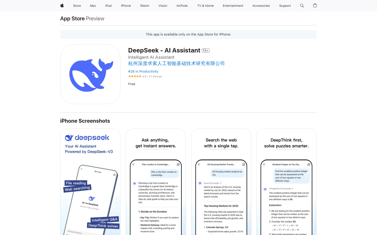 Deepseek For Ios