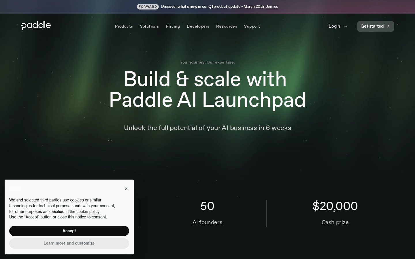 Paddle AI Launchpad