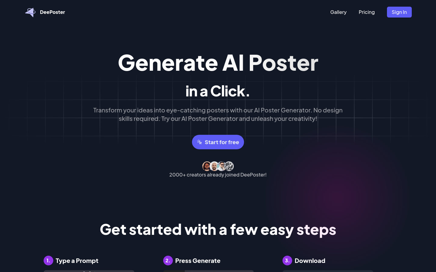 Deeposter