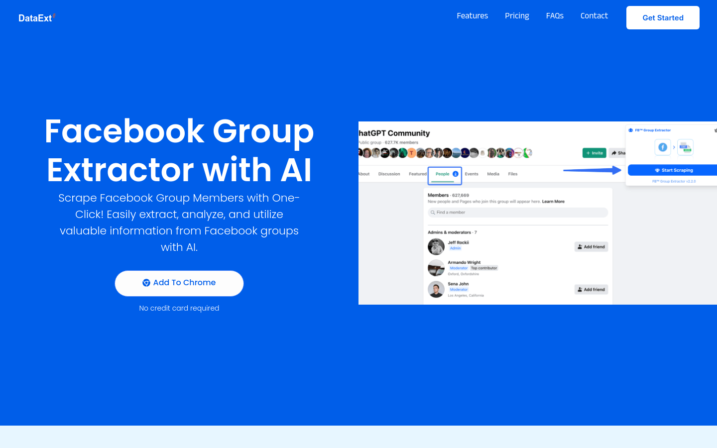 FB Group Extractor
