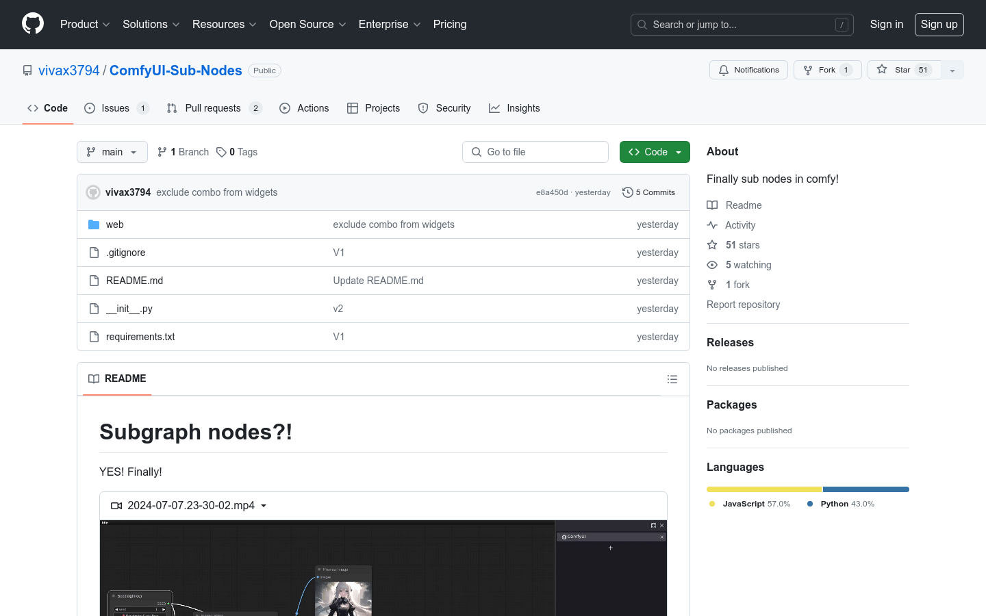 Comfyui Sub Nodes