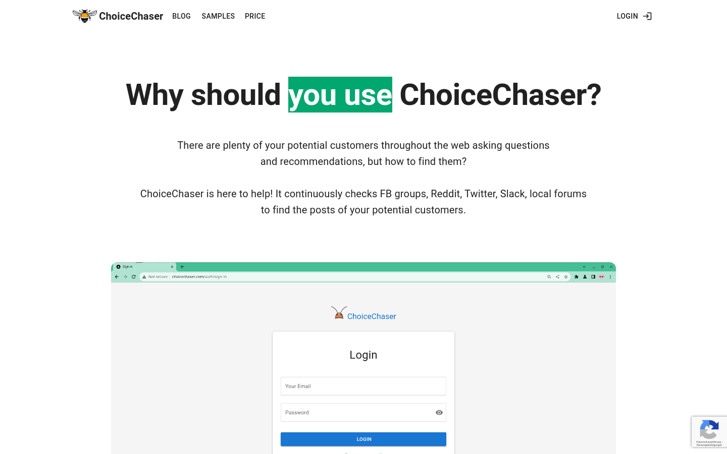 Choice Chaser