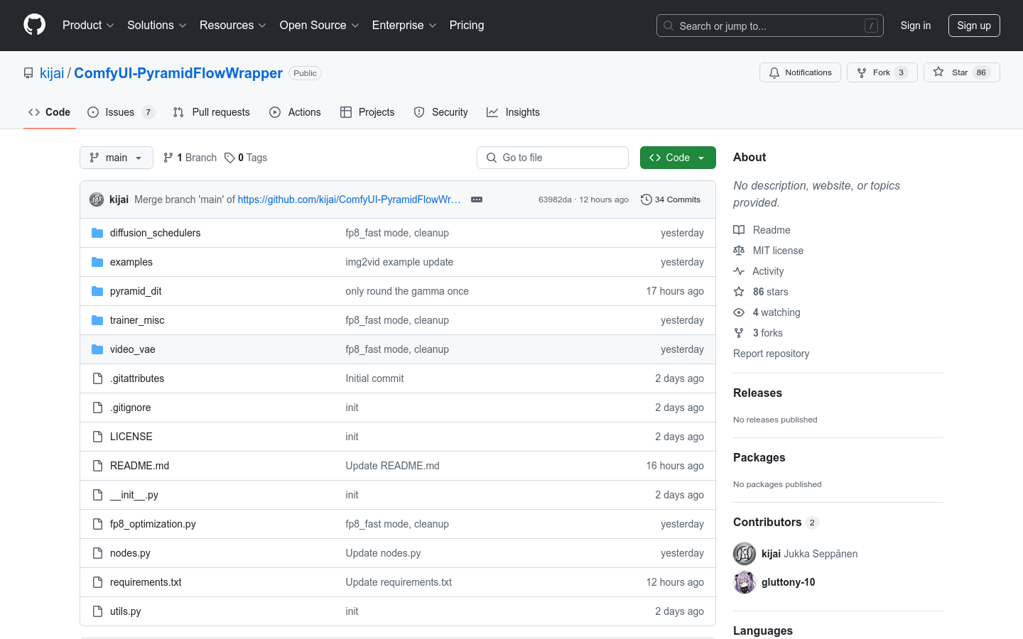 Comfyui PyramidFlowWrapper