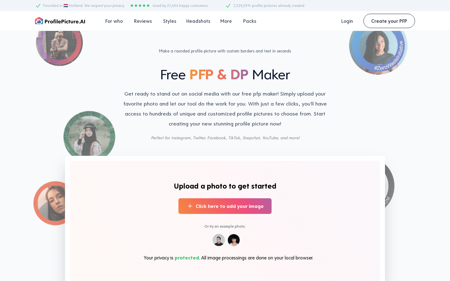 Profilepicturemaker.com