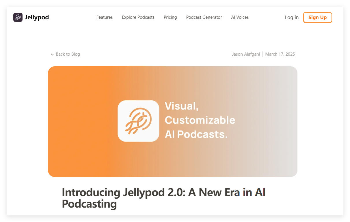 Jellypod 2.0