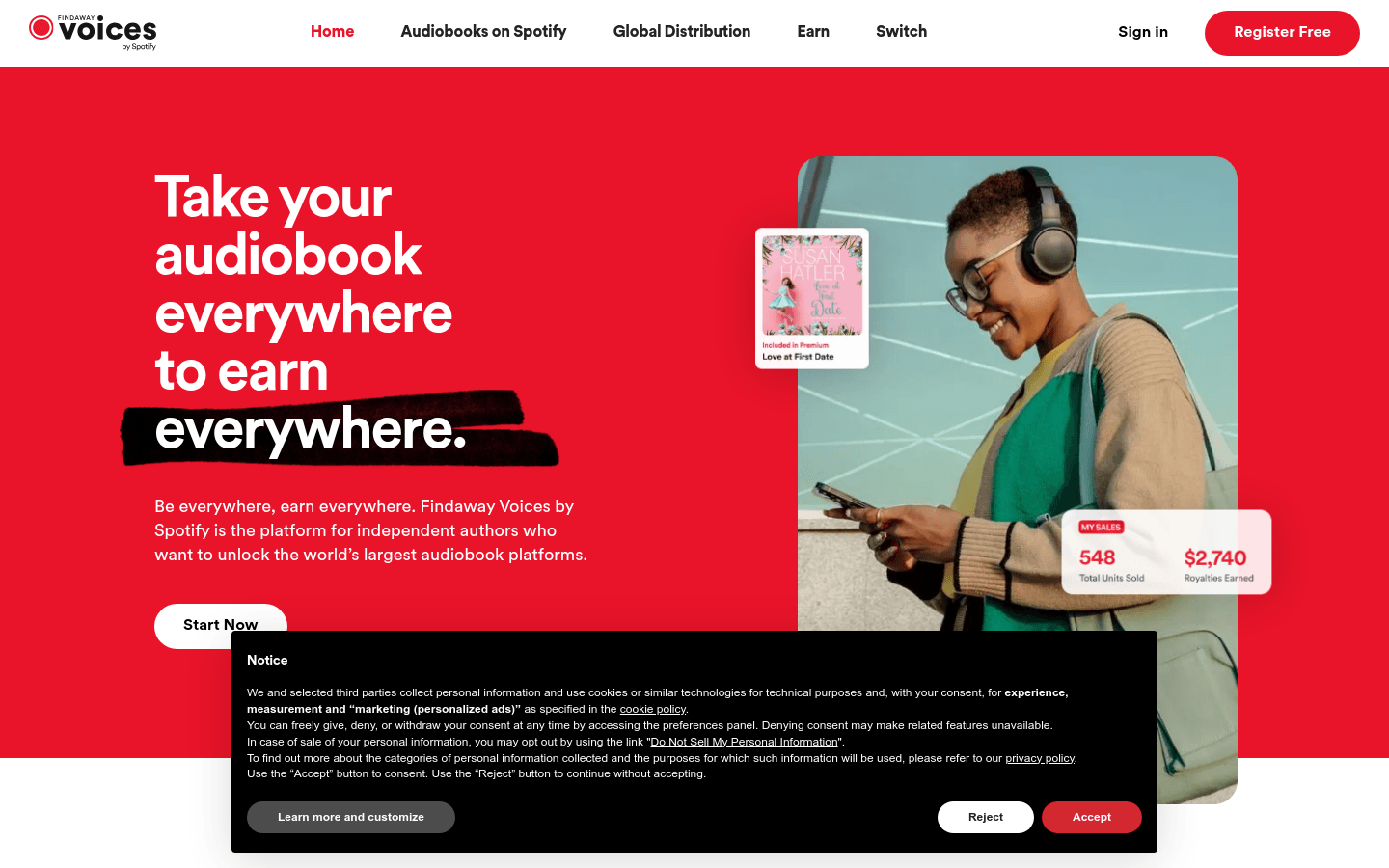 Findaway Voices By Spotify