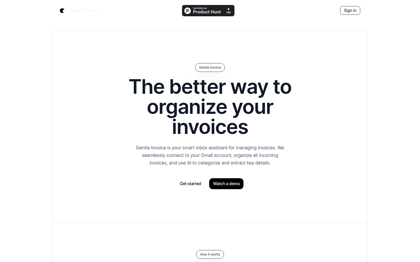 Gentle Invoice