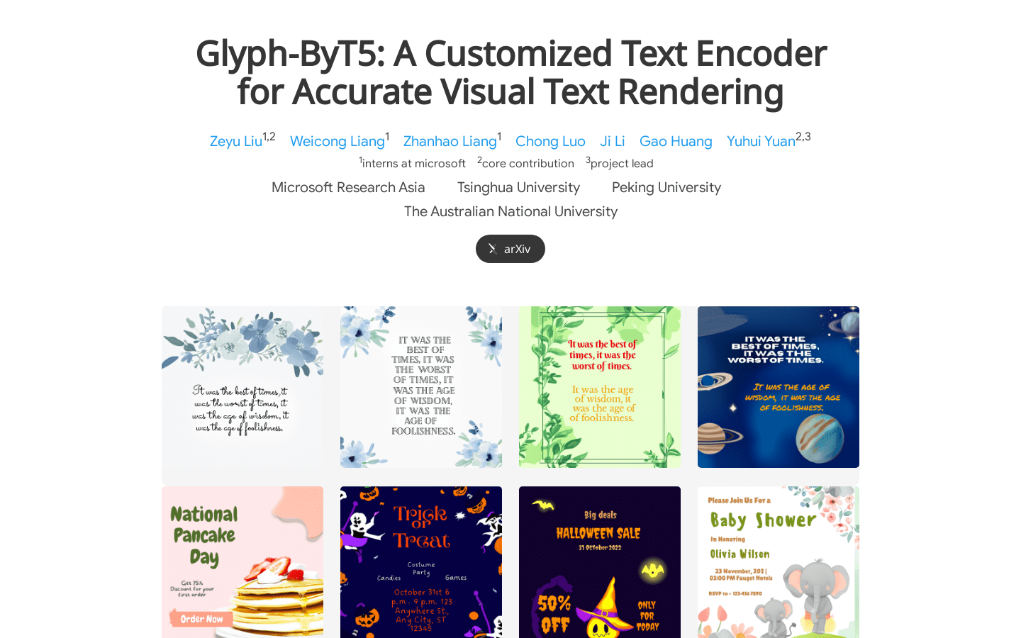 Glyph ByT5